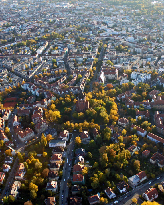 Foto: Stadt von oben 